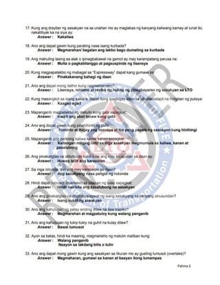 Free LTO Reviewer .